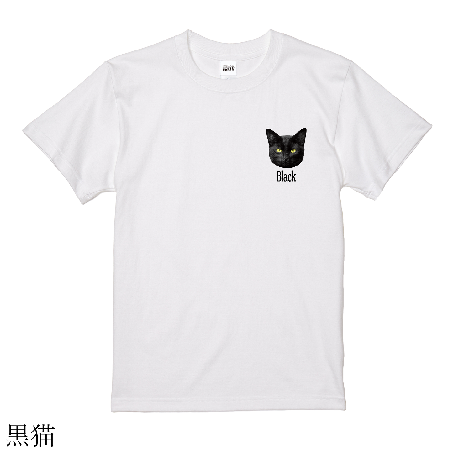 Tシャツ(半袖)"CAT/NEON"