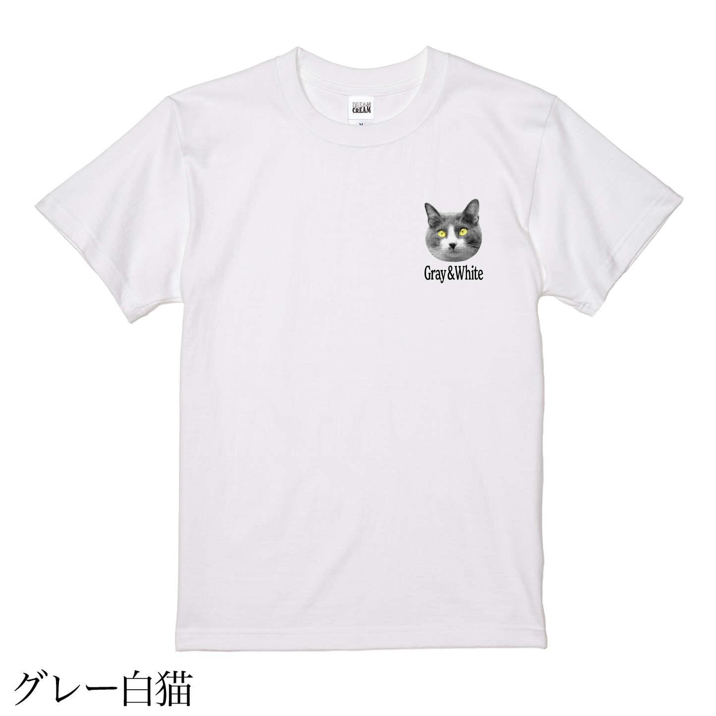 Tシャツ(半袖)"CAT/NEON"