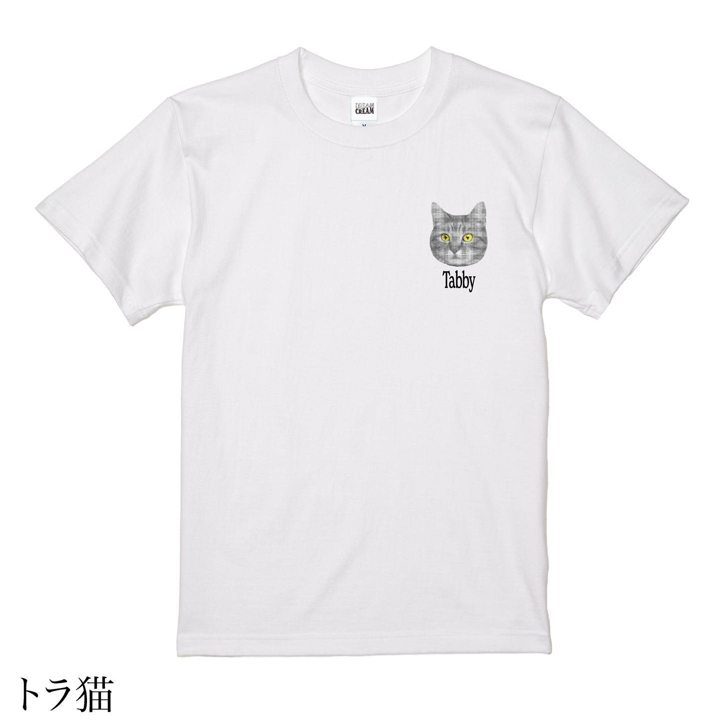 Tシャツ(半袖)"CAT/NEON"