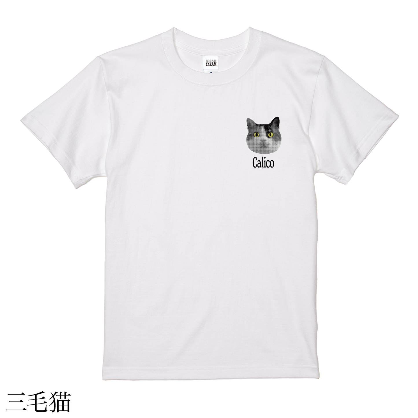 Tシャツ(半袖)"CAT/NEON"