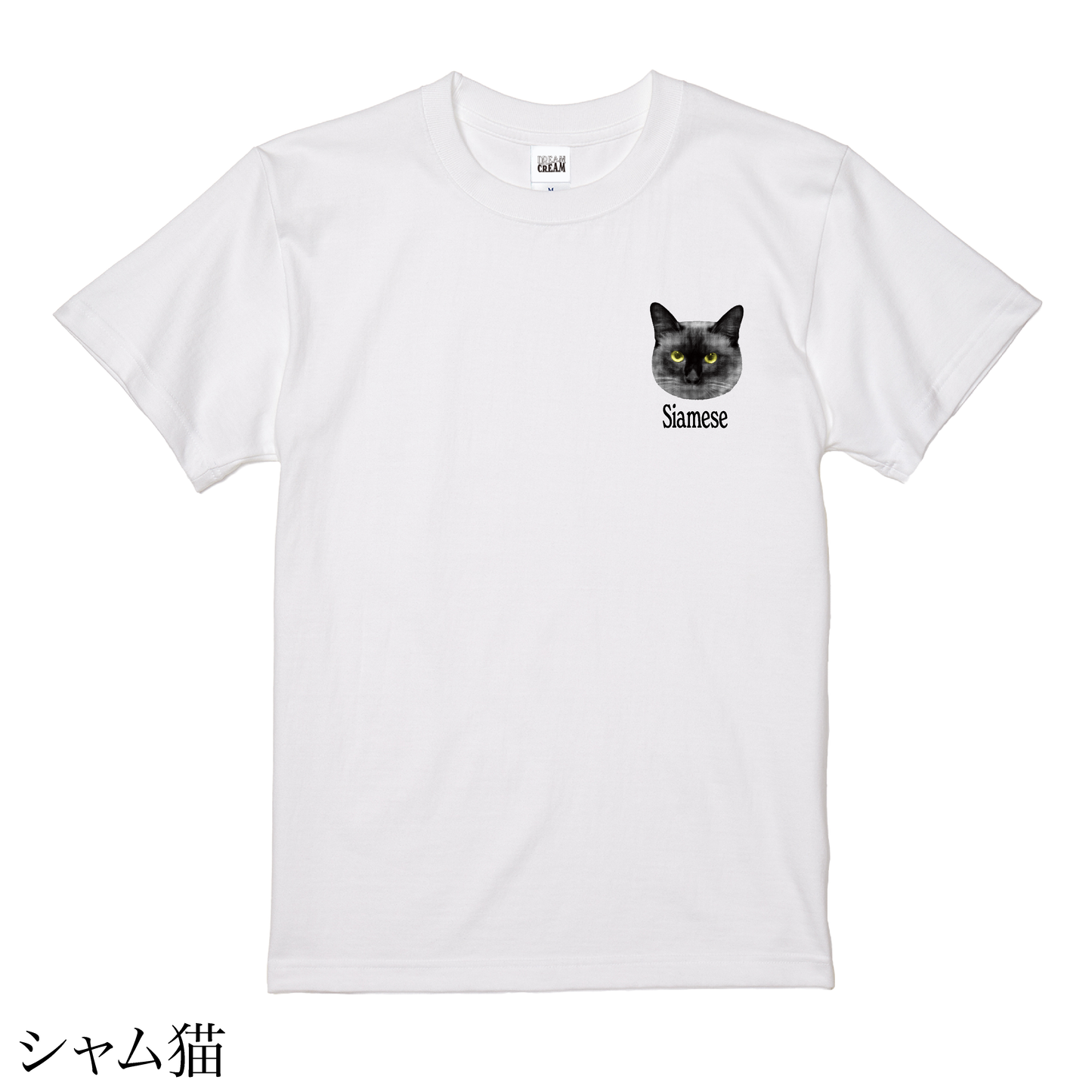 Tシャツ(半袖)"CAT/NEON"