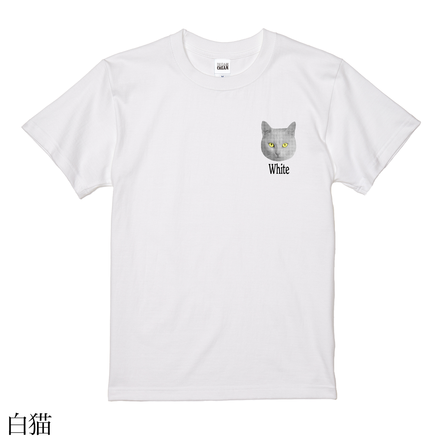 Tシャツ(半袖)"CAT/NEON"