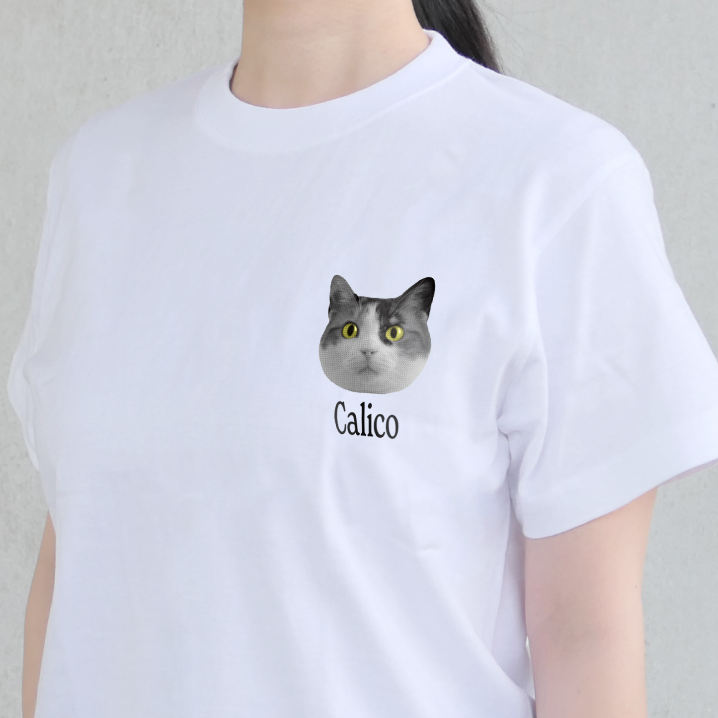 Tシャツ(半袖)"CAT/NEON"