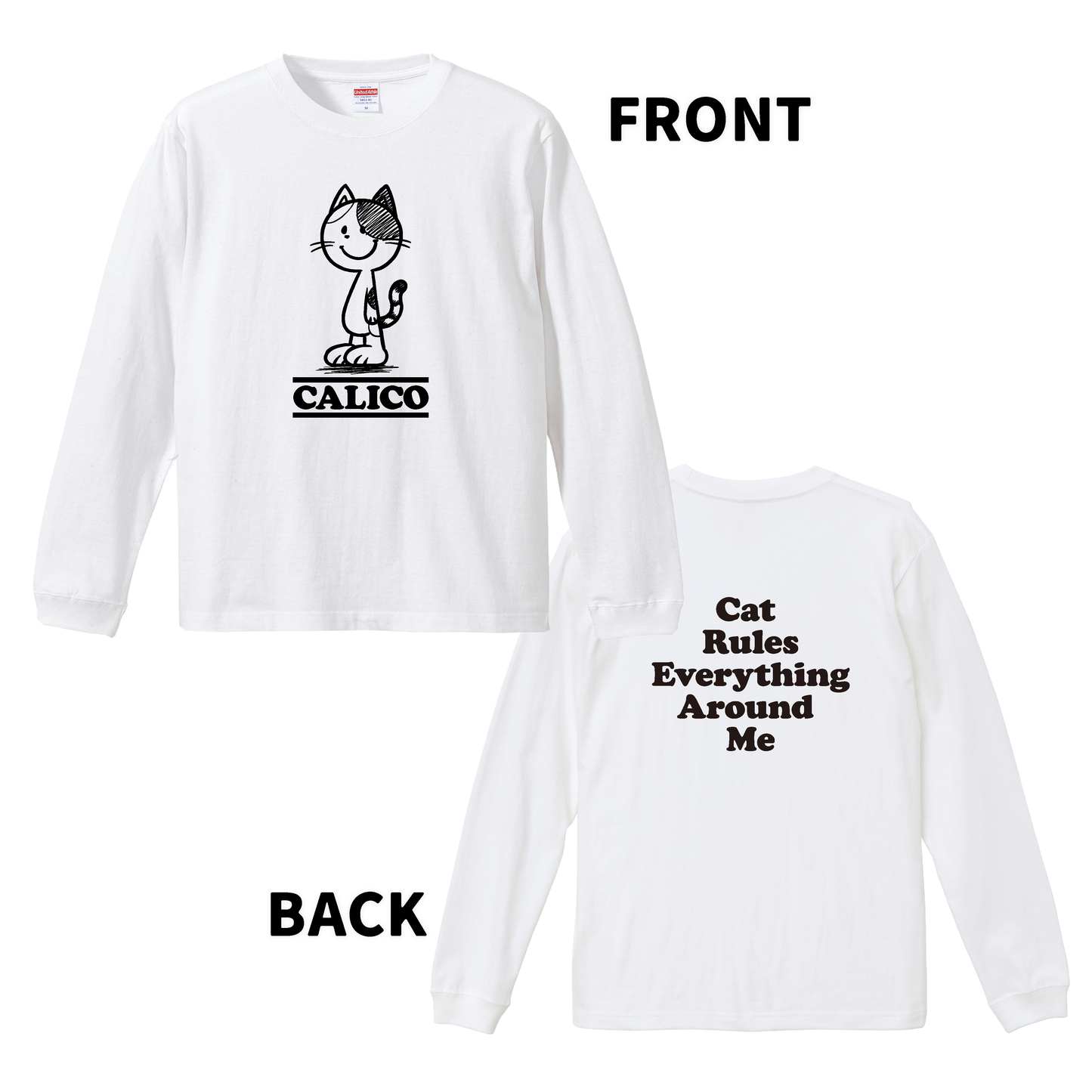 Tシャツ(長袖)"CAT/CNUTS”