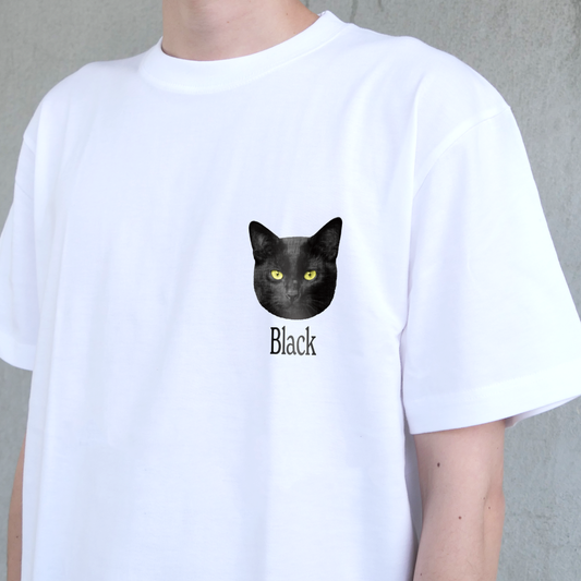 Tシャツ(半袖)"CAT/NEON"