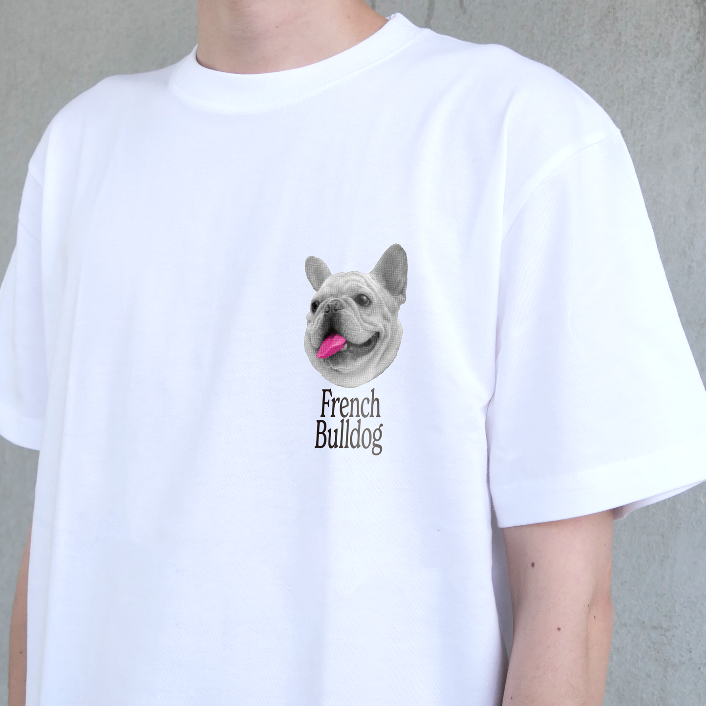 Tシャツ(半袖)"DOG/NEON"