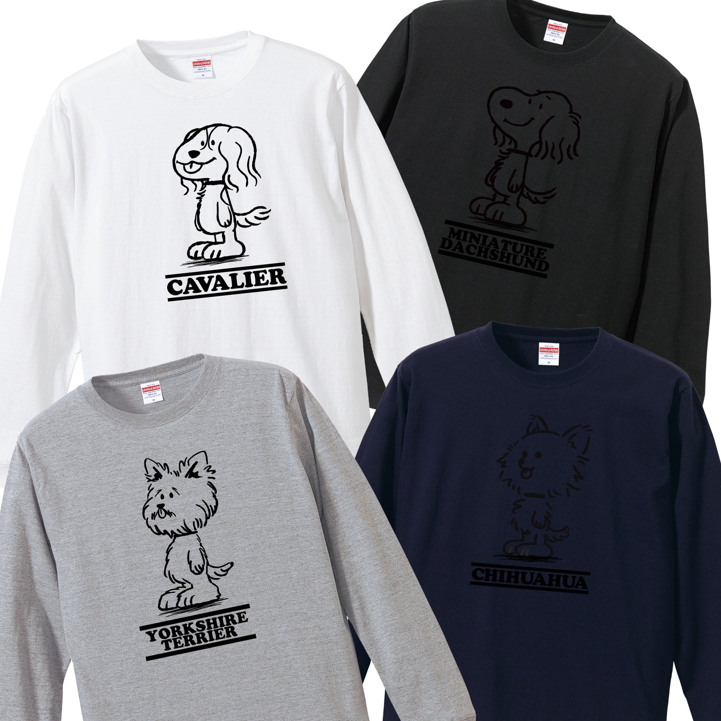 Tシャツ(長袖)"DOG/DNUTS"