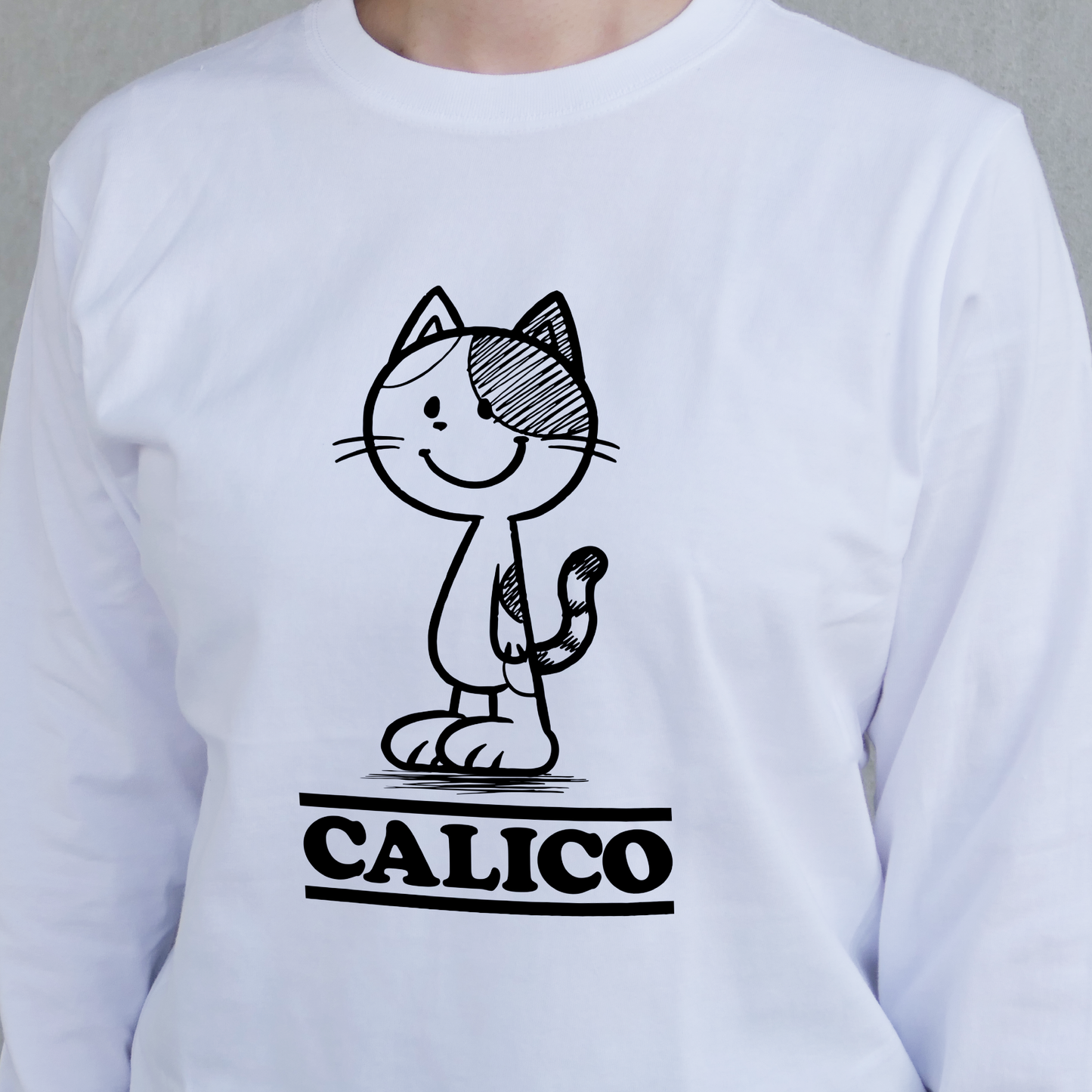 Tシャツ(長袖)"CAT/CNUTS”