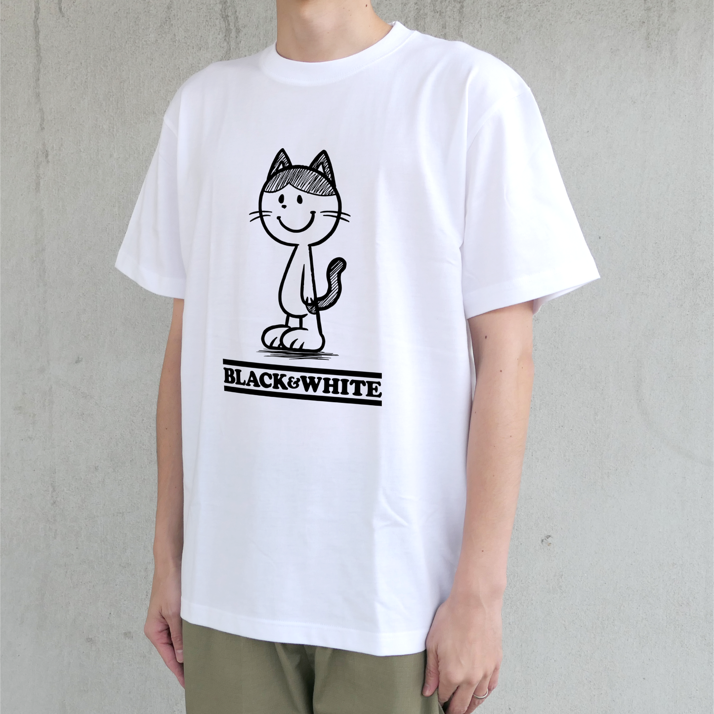 Tシャツ(半袖)"CAT/CNUTS”